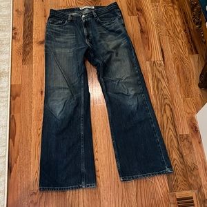 Men’s Dark Wash Baggy Jeans 32x30